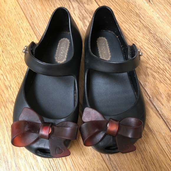 Mini Melissa Ultragirl Bow Mary Janes - Picture 1 of 13